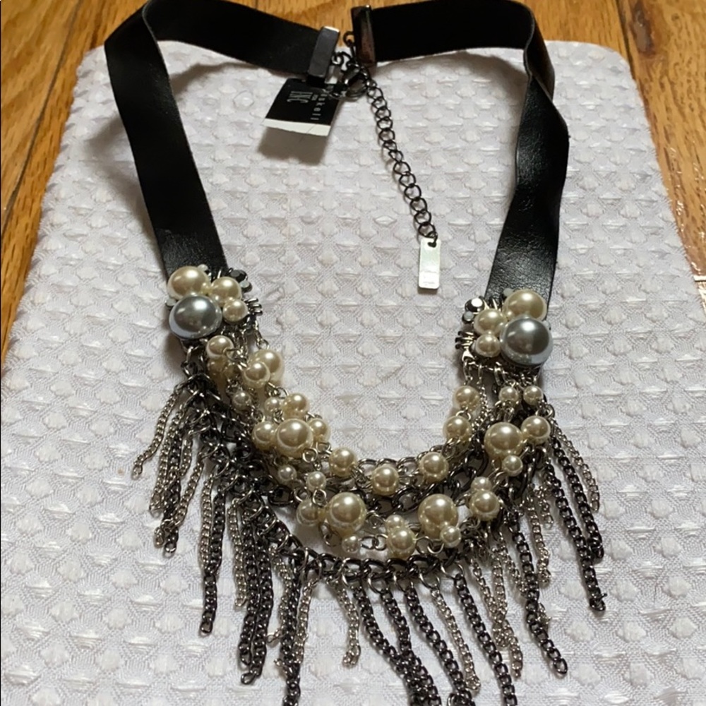 M.Haskell for INC pearl chain necklace